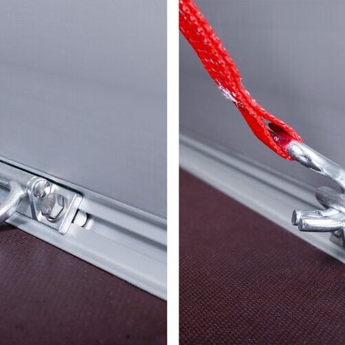 Remorque fourgon galva et alu - PTAC  1500 kg