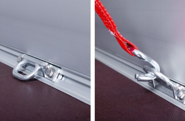 Remorque fourgon galva et alu - PTAC  1500 kg