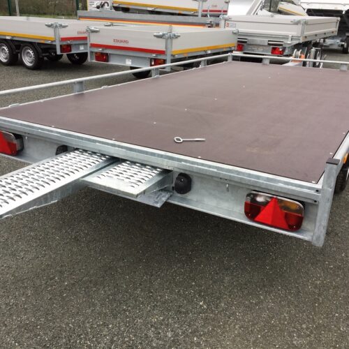 Plateau EDUARD 4020 – 406 x 200 cm – Rampes & Treuil inclus