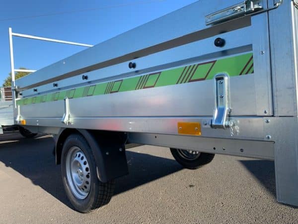 Remorque plateau SOREL NORDIKA N 260 – 263 x 145 x 40 cm