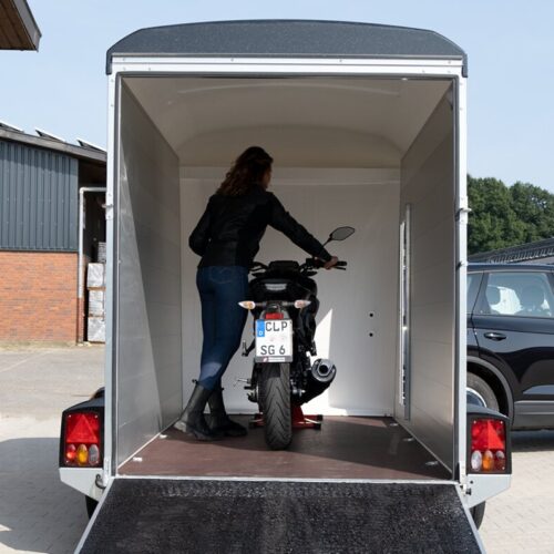 Remorque fourgon galva et alu - PTAC  1500 kg