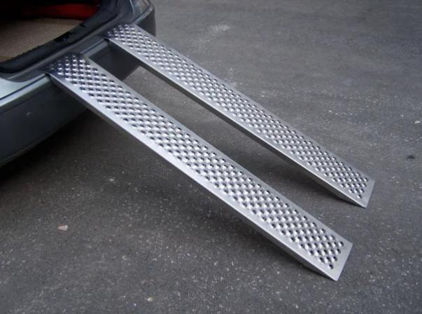 Rampes de chargement en alu