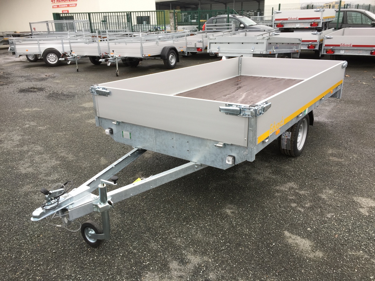 Plateau EDUARD – 311 x 160 x 30 cm – PTAC 750 kg