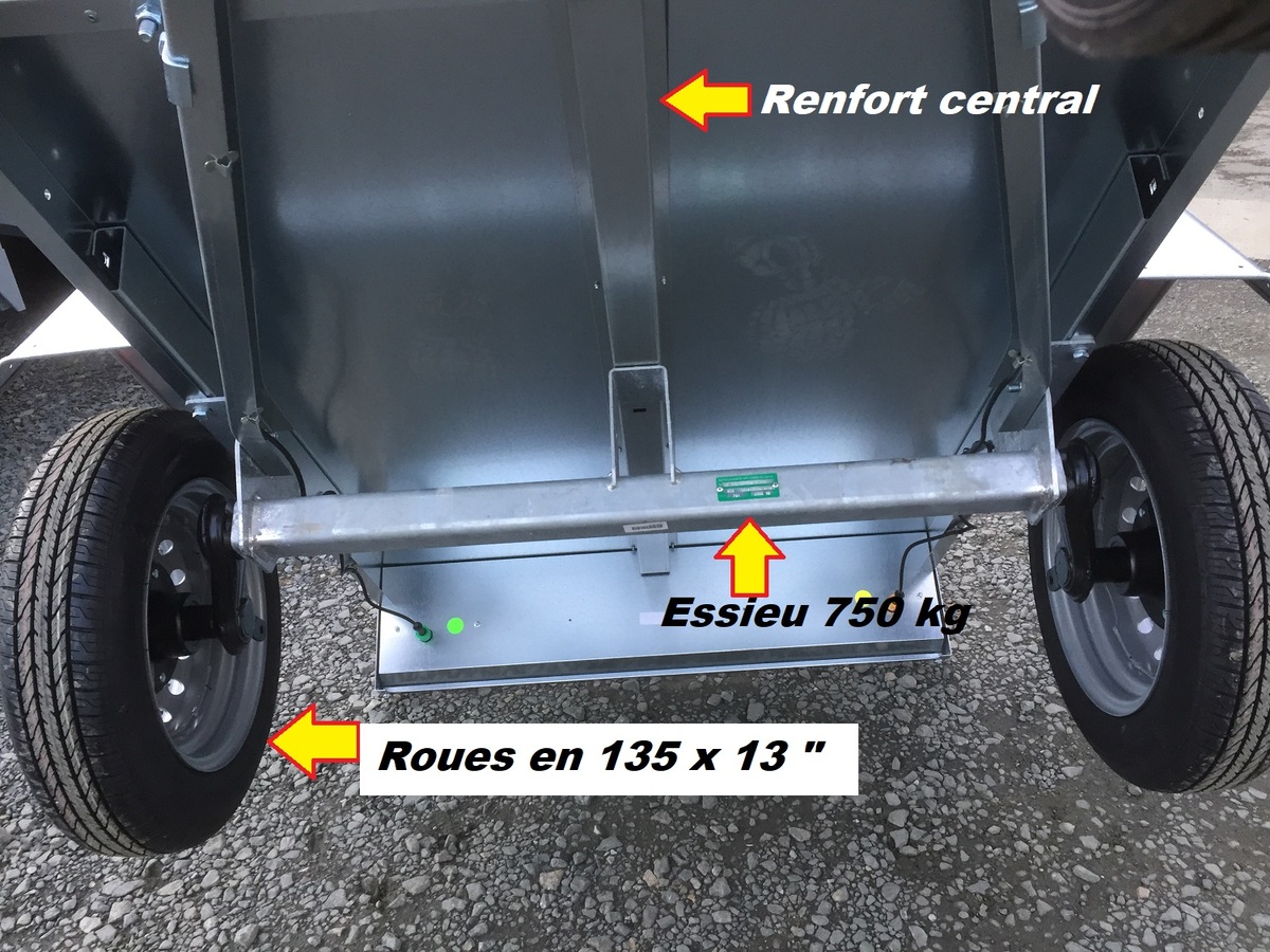 ERDE FIRST 150 – avec roue jockey