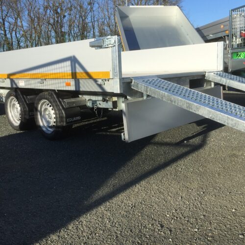 TRIBENNE EDUARD – Electrique+Manuelle de secours – Rampes + Béquilles INCLUS